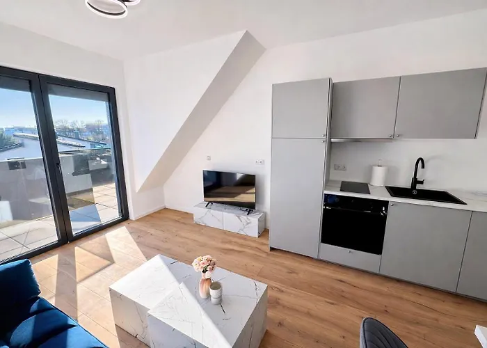 Exklusiv 2br Penthouse! Ac - Big Terrace - Garage!